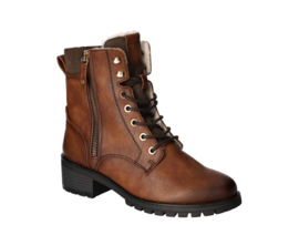 Mustang Dames Veterlaarsje Cognac 1435603.307