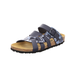 Longo Dames Slipper Pisa Blauw 11194.34