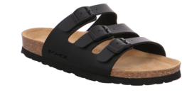 Rohde Dames Slipper 3 banden Zwart 5618.90