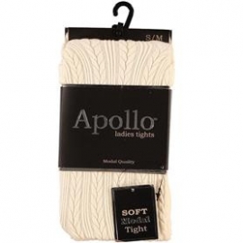 Dames Maillot (Kabel) Ecru  Apollo 116285