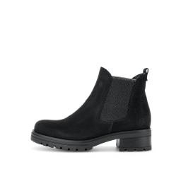 Gabor Enkellaarsje Zwart Nubuck 52.781.47