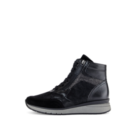 Gabor Veterlaarsje K Zwart Nubuck 56.708.67