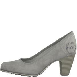 s.Oliver Dames Pump Licht Grijs Nubuck 22404