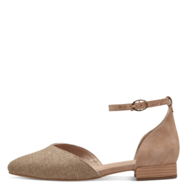 Jana Bandschoen Beige met Jute 24267.350