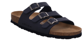 Rohde Dames Slipper 3 banden Blauw 5618.56