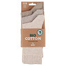 Bio Cotton Sokken 3-pack Beige tinten 158060