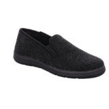 Rohde Heren Pantoffel Zwart 2621.90