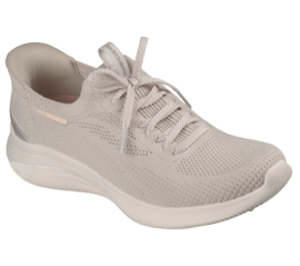 Skechers Dames Slip-In Ecru 150801 NAT
