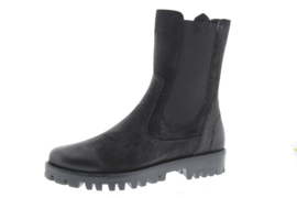 Helioform Chelsea Laarsje Zwart Nubuck 669.004.0324