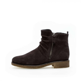 Gabor Enkellaarsje Donkergrijs Nubuck 32.702.39