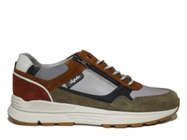 Australian Connery Sneaker Groen-Cognac 15.1646