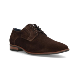 Berkelmans Sameiro Veterschoen Donkerbruin nubuck