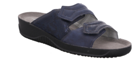 Rohde Dames Slipper 2 banden Blauw 8664.56