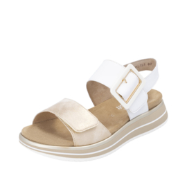 Remonte Sandaal Wit-Brons D1J53.80