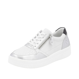 Remonte Sneaker Wit/Zilver D0J05.80