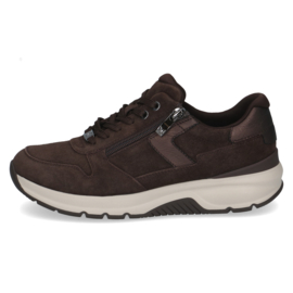 Caprice Sneaker Donkerbruin 23723.329