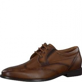 s'Oliver Heren Veterschoen Cognac 13207