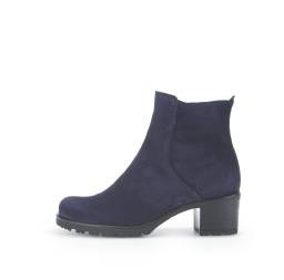 Gabor Enkellaarsje Blauw Nubuck 92.800.36