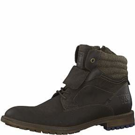 s'Oliver Heren Enkellaarsje Bruin Nubuck 15222