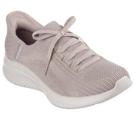 Skechers Dames Sneaker Taupe Slip-In 149710