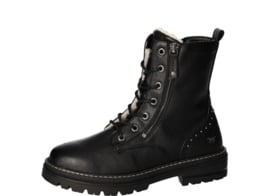 Mustang Dames Veterlaarsje Zwart 1404601