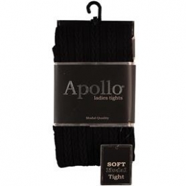 Dames Maillot (Kabel) Zwart Apollo 116285