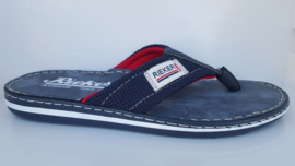 Rieker Heren Teenslipper Blauw 21089