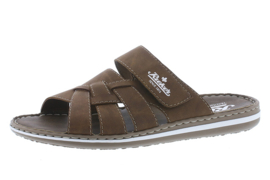 Rieker Heren Slipper Bruin 21073