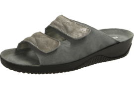 Rohde Dames Slipper 2 banden Grijs 8654.83