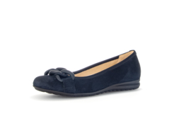 Gabor Ballerina Blauw nubuck 62.625.36