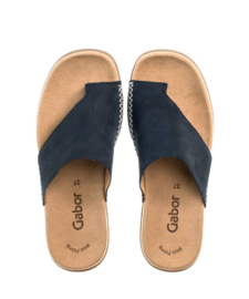 Gabor Teenslipper Blauw 03.700.16