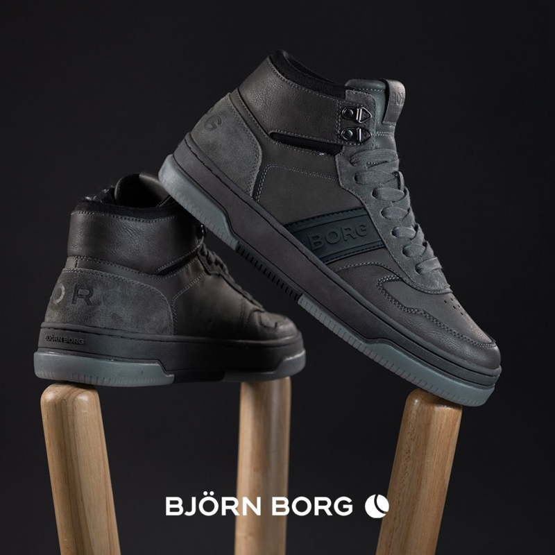 negeren Vochtigheid film Bjorn Borg Hoge Sneaker Zwart 635702 | Sneakers / Gympen | Schoenmode Anneke