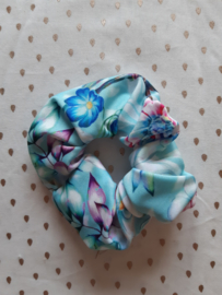 Scrunchie, aquablauw