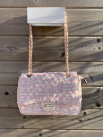 handtas chanel "look" pink