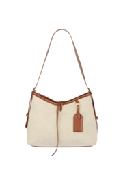 stoffen tas vanille met cognac