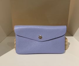 Portemonnee leder lavendel