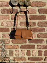 Trendy tasje cognac