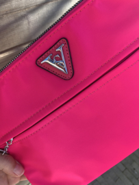 messenger bag fel roze waterafstotend