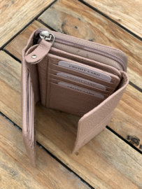 Woodbag leder nude