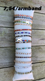 Bijoux armbanden verschillende kleuren