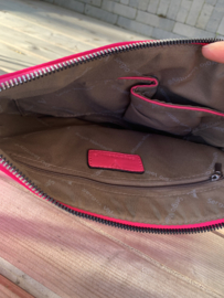 messenger bag fel roze waterafstotend