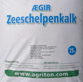 Aegir Zeeschelpenkalk grit 25kg