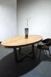 Ovale eettafel Lumber