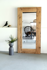 Houten spiegels