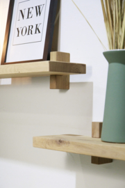 Wandplank EK (met houten EK dragers)