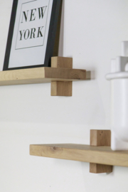 Wandplank EK (met houten EK dragers)