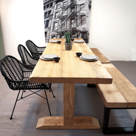 Ronde salontafel Lumber