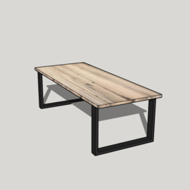 Stalen vierkant frame (10x4 cm)
