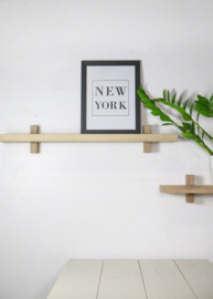Wandplank EK (met houten EK dragers)