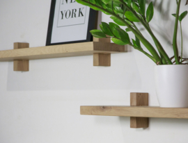 Wandplank EK (met houten EK dragers)